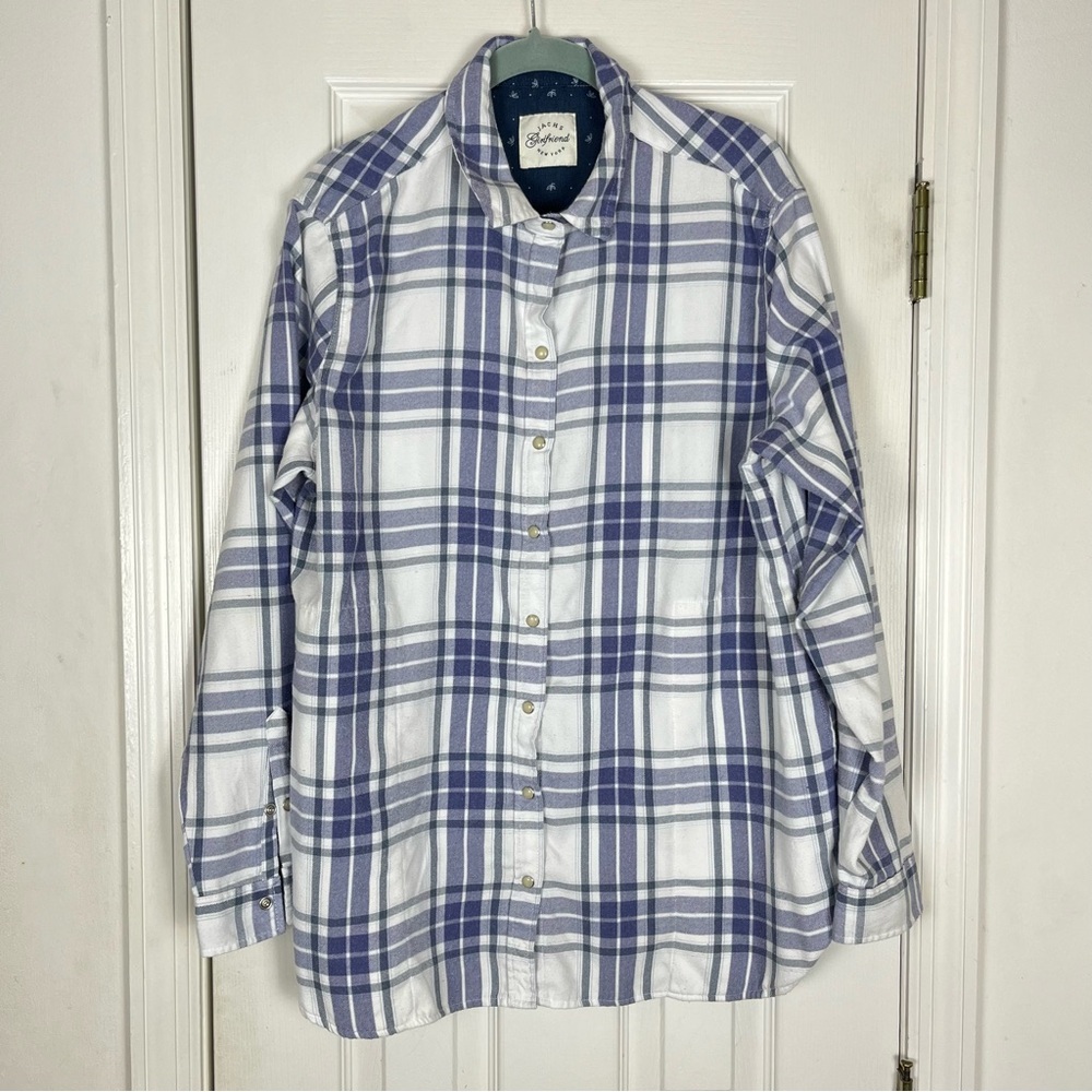 Jachs Girlfriend Women’s Plaid Super Soft Flannel Shirt